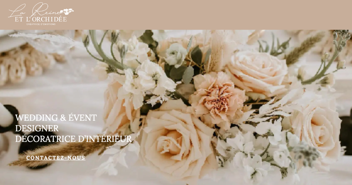 La Reine et l'Orchidée - Wedding designer — wedding